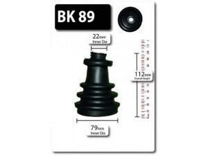 SHAFTEC BK89 gofruotoji membrana, kardaninis velenas 
 Ratų pavara -> Gofruotoji membrana