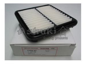 ASHUKI T104-97 oro filtras 
 Filtrai -> Oro filtras
08574287/MAHLE, 17801-21020, 20-02-256/ASHIKA