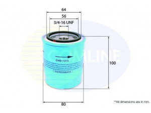 COMLINE CNS11215 alyvos filtras 
 Techninės priežiūros dalys -> Techninės priežiūros intervalai
1961451, 5012551, 5012575, 5016955