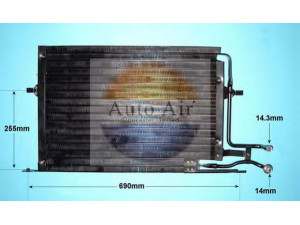 AUTO AIR GLOUCESTER 16-6506 kondensatorius, oro kondicionierius 
 Oro kondicionavimas -> Kondensatorius
1011513, 1022447, 1211108, 7012068
