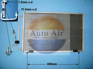 AUTO AIR GLOUCESTER 16-2086 kondensatorius, oro kondicionierius 
 Oro kondicionavimas -> Kondensatorius
6455R3, CA003