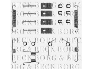 BORG & BECK BBK6013 priedų komplektas, diskinių stabdžių trinkelės 
 Stabdžių sistema -> Diskinis stabdys -> Stabdžių dalys/priedai