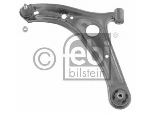 FEBI BILSTEIN 19989 vikšro valdymo svirtis 
 Ašies montavimas/vairavimo mechanizmas/ratai -> Valdymo svirtis/pasukamosios svirties sujungimas -> Vairo trauklės (valdymo svirtis, išilginis balansyras, diago
48069-59035