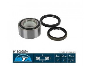 BTA H18003BTA rato guolio komplektas
09267-40001, 0926740001