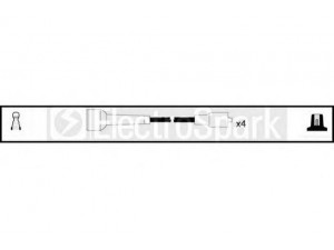 STANDARD OEK439 uždegimo laido komplektas 
 Kibirkšties / kaitinamasis uždegimas -> Uždegimo laidai/jungtys
77 00 100 252, 77 00 106 221, 77 00 107 270