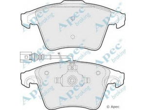 APEC braking PAD1337 stabdžių trinkelių rinkinys, diskinis stabdys 
 Techninės priežiūros dalys -> Papildomas remontas
7H0-698-151-A, 7H0698151A, 7H0698151C