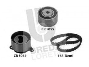 BREDA  LORETT KCD0694 paskirstymo diržo komplektas 
 Techninės priežiūros dalys -> Papildomas remontas
FE1H-12-700A, FE3N-12-730, 0K955-12-730A