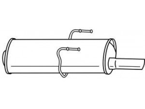 AKS DASIS SG45697 galinis duslintuvas