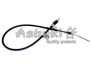 ASHUKI HRK12591 trosas, stovėjimo stabdys 
 Stabdžių sistema -> Valdymo svirtys/trosai
59760-02010