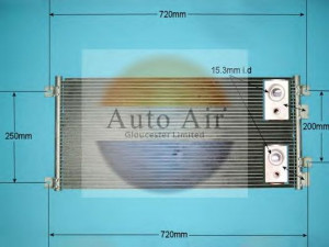 AUTO AIR GLOUCESTER 16-9918 kondensatorius, oro kondicionierius 
 Oro kondicionavimas -> Kondensatorius
504022601