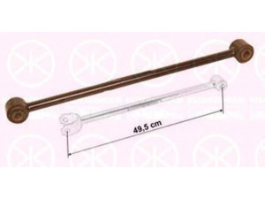 KLOKKERHOLM 8142820 vikšro valdymo svirtis 
 Ašies montavimas/vairavimo mechanizmas/ratai -> Valdymo svirtis/pasukamosios svirties sujungimas -> Vairo trauklės (valdymo svirtis, išilginis balansyras, diago
48730 20060, 48730 33020