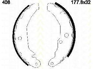 TRISCAN 8100 16408 stabdžių trinkelių komplektas 
 Techninės priežiūros dalys -> Papildomas remontas
1619135, 1619136, 1625131, 1648631
