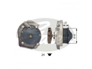 GATES WP0029 vandens siurblys
46526243, 46805736, 55184080, 46526243