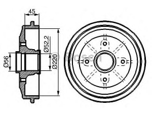 BOSCH 0 986 477 151 stabdžių būgnas 
 Stabdžių sistema -> Būgninis stabdys -> Stabdžių būgnas
4247 46, 4247 49, 4247 59, 4247 46