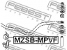 FEBEST MZSB-MPVF skersinio stabilizatoriaus įvorių komplektas
LB82-34-156B