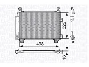 MAGNETI MARELLI 350203674000 kondensatorius, oro kondicionierius 
 Oro kondicionavimas -> Kondensatorius