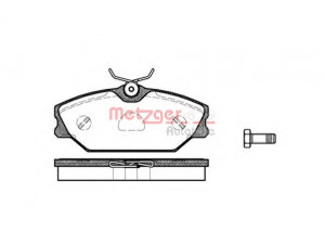 METZGER 0208.00 stabdžių trinkelių rinkinys, diskinis stabdys 
 Techninės priežiūros dalys -> Papildomas remontas
7701 206 379