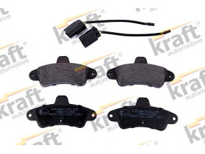 KRAFT AUTOMOTIVE 6012125 stabdžių trinkelių rinkinys, diskinis stabdys
6669779, 7153476, 93BB2M008AA, 93BB2M008AB