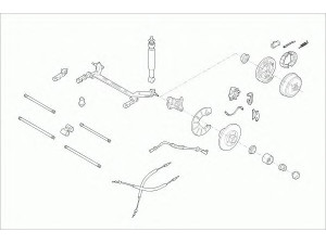 SACHS RENAU-19II-RS004 vairavimo mechanizmas; rato pakaba 
 Ašies montavimas/vairavimo mechanizmas/ratai -> Prekių paieška pagal schemą