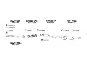 VENEPORTE 170026 išmetimo sistema 
 Išmetimo sistema -> Išmetimo sistema, visa