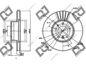 DJ PARTS BD1180 stabdžių diskas 
 Dviratė transporto priemonės -> Stabdžių sistema -> Stabdžių diskai / priedai
34111159602, 34111159895, 34111159916