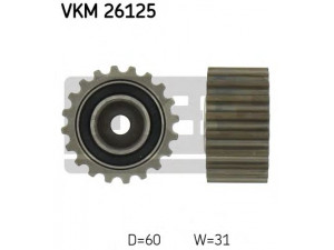 SKF VKM 26125 kreipiantysis skriemulys, paskirstymo diržas 
 Diržinė pavara -> Paskirstymo diržas/komplektas -> Laisvasis/kreipiamasis skriemulys
77 00 107 249, 82 00 420 964, 30750739