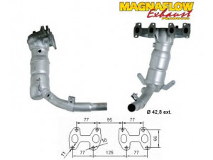 MAGNAFLOW 74301 katalizatoriaus keitiklis 
 Išmetimo sistema -> Katalizatoriaus keitiklis
73502272, 73502272