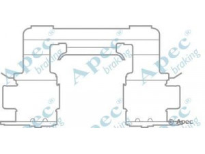 APEC braking KIT576 priedų komplektas, stabdžių trinkelė 
 Stabdžių sistema -> Būgninis stabdys -> Dalys/priedai