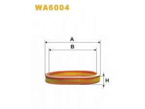 WIX FILTERS WA6004 oro filtras 
 Filtrai -> Oro filtras
391, 6162292, 6497632, 89BF9601AA