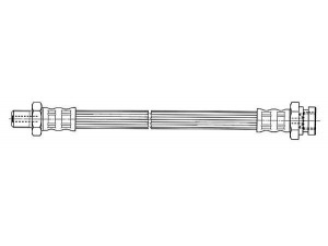 KAWE 511295 stabdžių žarnelė