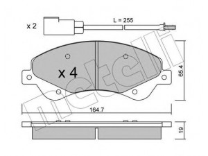 METELLI 22-0679-0 stabdžių trinkelių rinkinys, diskinis stabdys 
 Techninės priežiūros dalys -> Papildomas remontas
1371403, 1433954, 1534428, 1554523