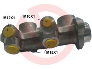 BREMBO M 59 030 pagrindinis cilindras, stabdžiai 
 Stabdžių sistema -> Pagrindinis stabdžių cilindras
558036, 3488960, 3492139, 24212016023