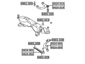 ASVA 0424-002 vikšro valdymo svirtis 
 Ašies montavimas/vairavimo mechanizmas/ratai -> Valdymo svirtis/pasukamosios svirties sujungimas -> Vairo trauklės (valdymo svirtis, išilginis balansyras, diago
MB912509, MR325577