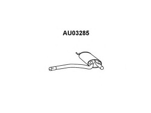 VENEPORTE AU03285 priekinis duslintuvas 
 Išmetimo sistema -> Duslintuvas
4B0253409, 4B0253409AB, 4B0253409B