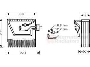 VAN WEZEL 5900V111 garintuvas, oro kondicionierius 
 Oro kondicionavimas -> Garintuvas
30614036, 30873016