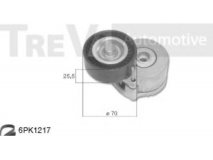 TREVI AUTOMOTIVE KA1193 V formos rumbuotas diržas, komplektas 
 Techninės priežiūros dalys -> Techninės priežiūros intervalai