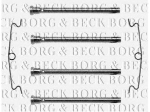 BORG & BECK BBK1023 priedų komplektas, diskinių stabdžių trinkelės 
 Stabdžių sistema -> Diskinis stabdys -> Stabdžių dalys/priedai