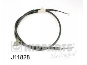 NIPPARTS J11828 trosas, stovėjimo stabdys 
 Stabdžių sistema -> Valdymo svirtys/trosai
36530-9C105