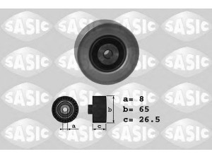 SASIC 1620046 kreipiantysis skriemulys, V formos rumbuotas diržas 
 Diržinė pavara -> V formos rumbuotas diržas/komplektas -> Laisvasis/kreipiamasis skriemulys
575175, 9635638380, 9635638380