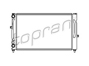TOPRAN 107 151 radiatorius, variklio aušinimas 
 Aušinimo sistema -> Radiatorius/alyvos aušintuvas -> Radiatorius/dalys
4B0 121 251G, 8D0 121 251E, 8D0 121 251K