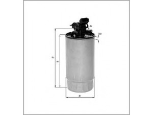 MAGNETI MARELLI 154085181280 kuro filtras 
 Techninės priežiūros dalys -> Papildomas remontas
13327785350, 13327787825, 9266281