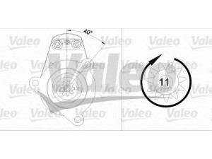 VALEO 455522 starteris 
 Elektros įranga -> Starterio sistema -> Starteris
4784445, 4784745, 4784745, 611466642
