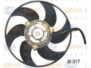 HELLA 8EW 351 044-211 ventiliatorius, radiatoriaus
1253.77