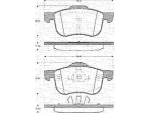 MAGNETI MARELLI 363702161108 stabdžių trinkelių rinkinys, diskinis stabdys 
 Techninės priežiūros dalys -> Papildomas remontas
272401, 272401.1, 2724011, 30648385