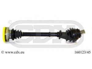 CDX 160123/45 kardaninis velenas 
 Ratų pavara -> Kardaninis velenas
443407271AT