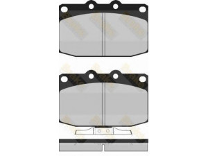 Brake ENGINEERING PA541 stabdžių trinkelių rinkinys, diskinis stabdys 
 Techninės priežiūros dalys -> Papildomas remontas
8BF133625, 8BF233625, FB0549280A
