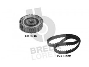 BREDA  LORETT KCD0775 paskirstymo diržo komplektas 
 Techninės priežiūros dalys -> Papildomas remontas
7701472645