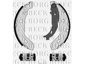 BORG & BECK BBS1107K stabdžių trinkelių komplektas 
 Techninės priežiūros dalys -> Papildomas remontas