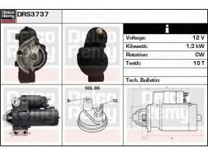 DELCO REMY DRS3737 starteris 
 Elektros įranga -> Starterio sistema -> Starteris
7711134529, 9635501280, 5802CZ