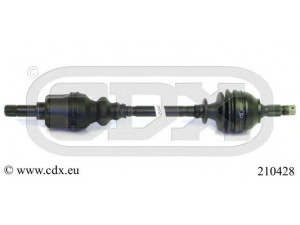 CDX 210428 kardaninis velenas 
 Ratų pavara -> Kardaninis velenas